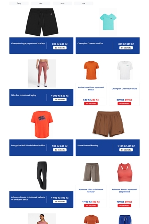 leták Intersport