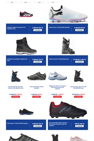 leták Intersport