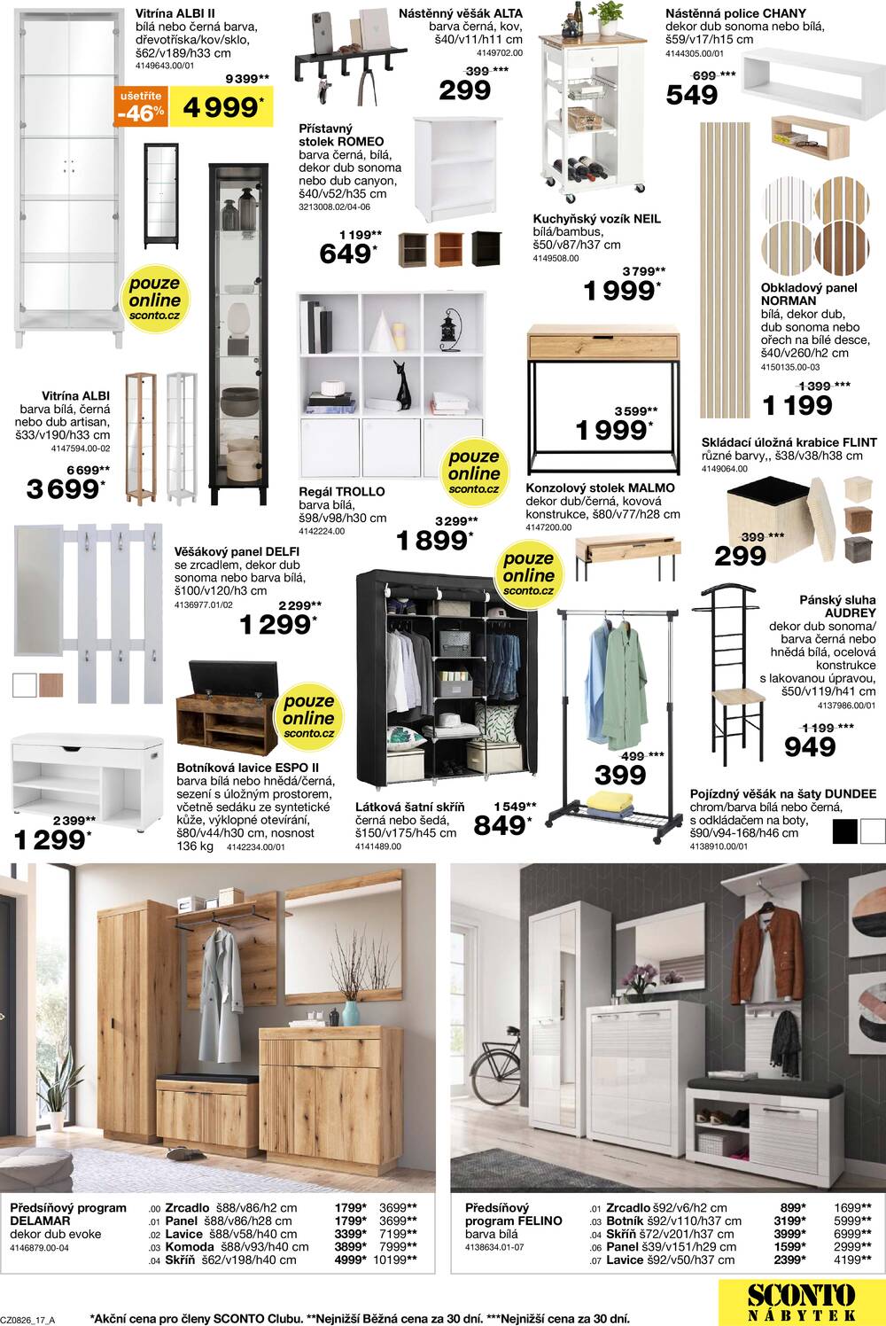 Leták SCONTO Nábytek - Sconto nábytek od 17.6. do 14.7.2026 - strana 17 Leták SCONTO Nábytek - Sconto nábytek od 17.6. do 14.7.2026 - strana 17