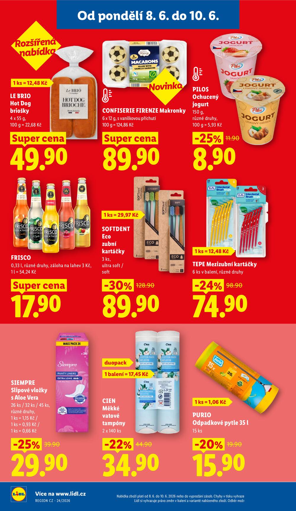 Lidl od 8.6. do 10.6.2026