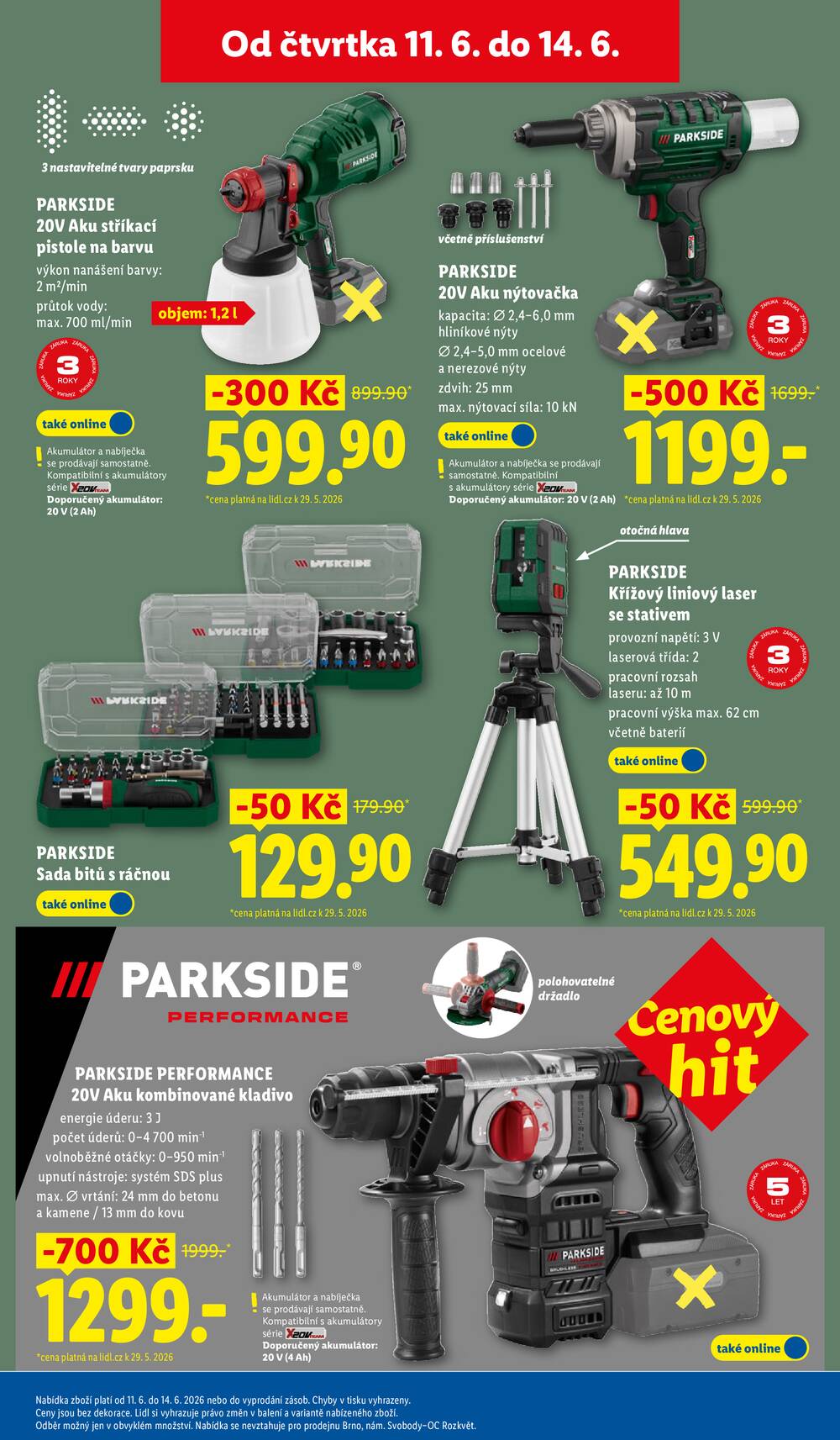 Lidl Čtvrtek od 11.6. do 14.6.2026
