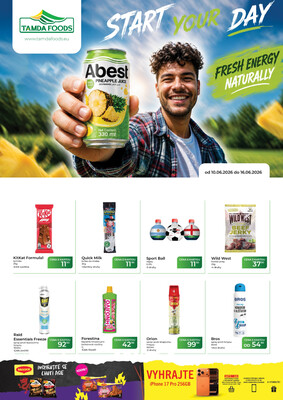 leták Tamda Foods