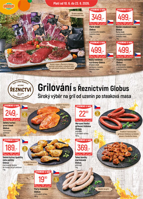 Letáky Globus