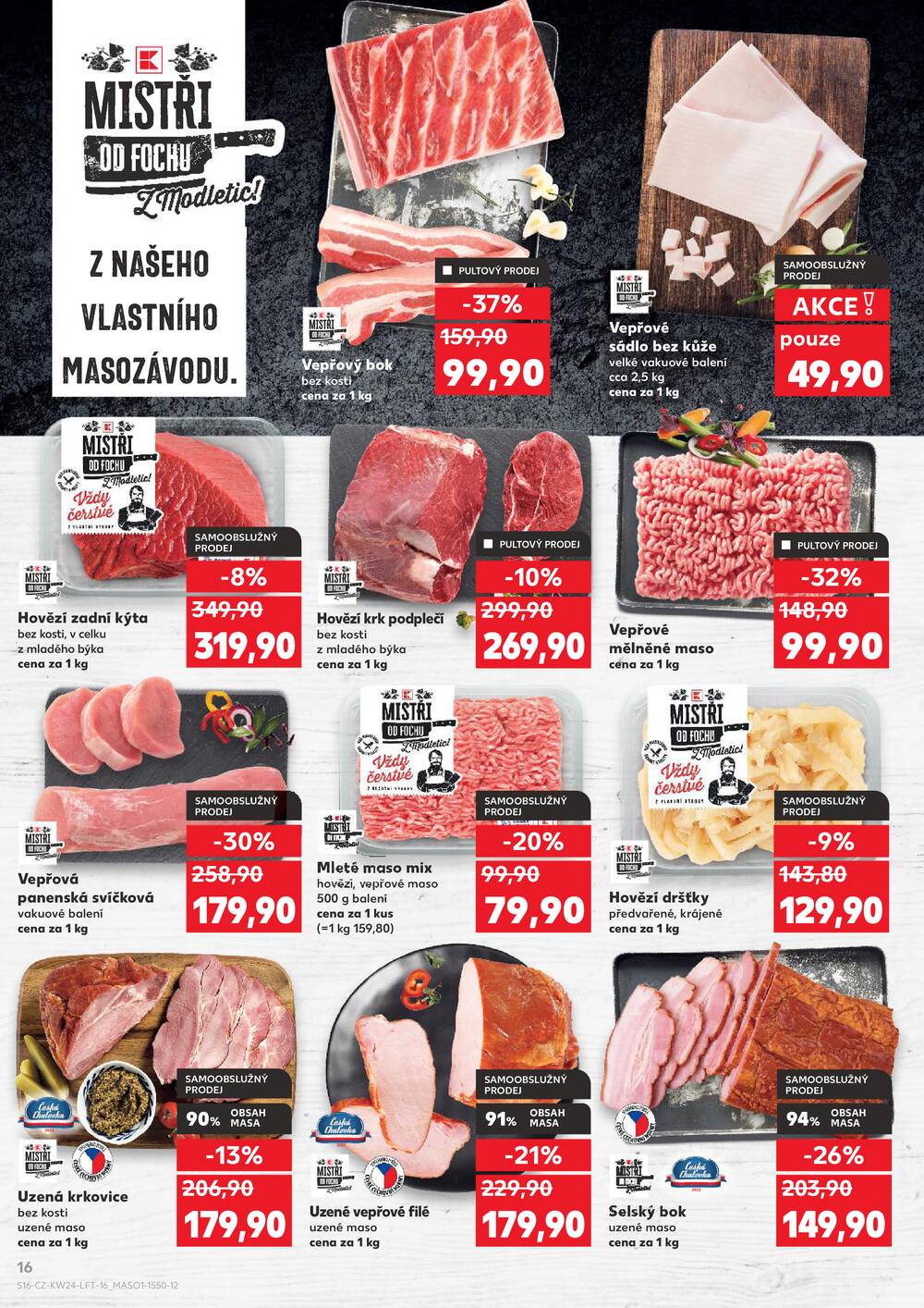Kaufland 10.6. - 16.6. - Kaufland - Praha 3 (Jarov)