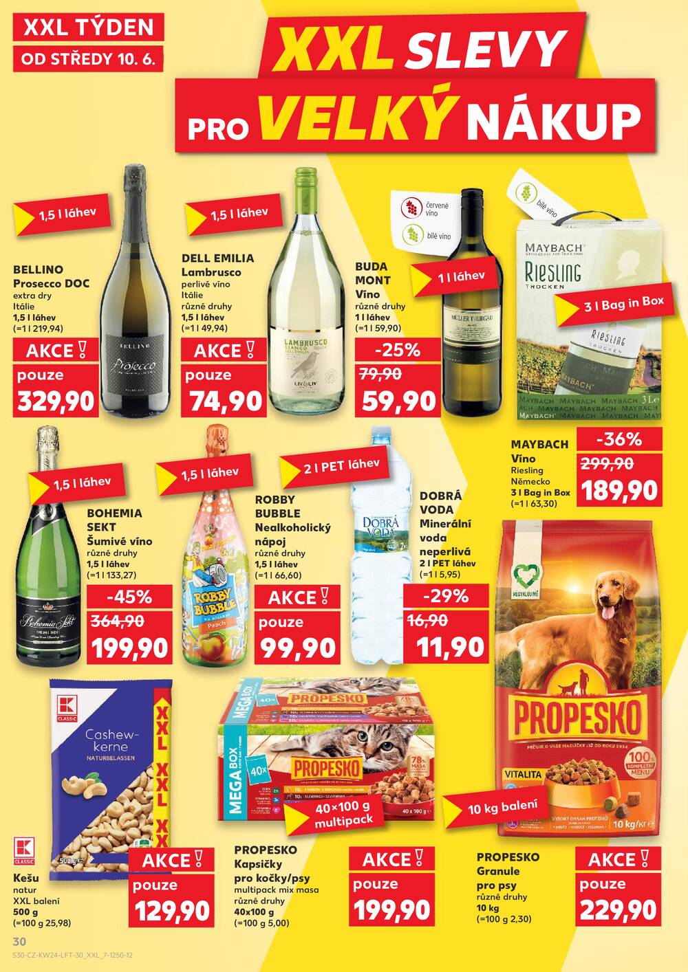 Kaufland 10.6. - 16.6. - Kaufland - Praha 3 (Jarov)