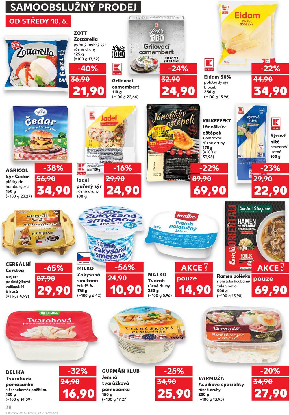 Kaufland 10.6. - 16.6. - Kaufland - Praha 3 (Jarov)