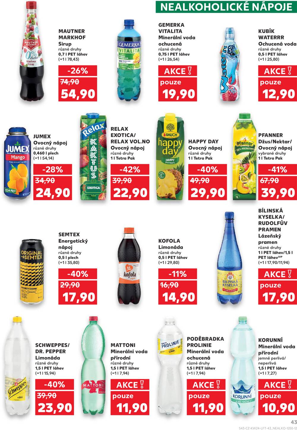 Kaufland 10.6. - 16.6. - Kaufland - Praha 3 (Jarov)