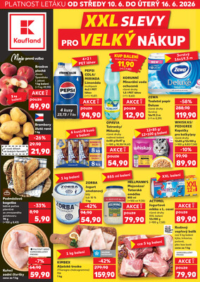 Leták Kaufland 10.6. - 16.6. - Kaufland - Uherský Brod