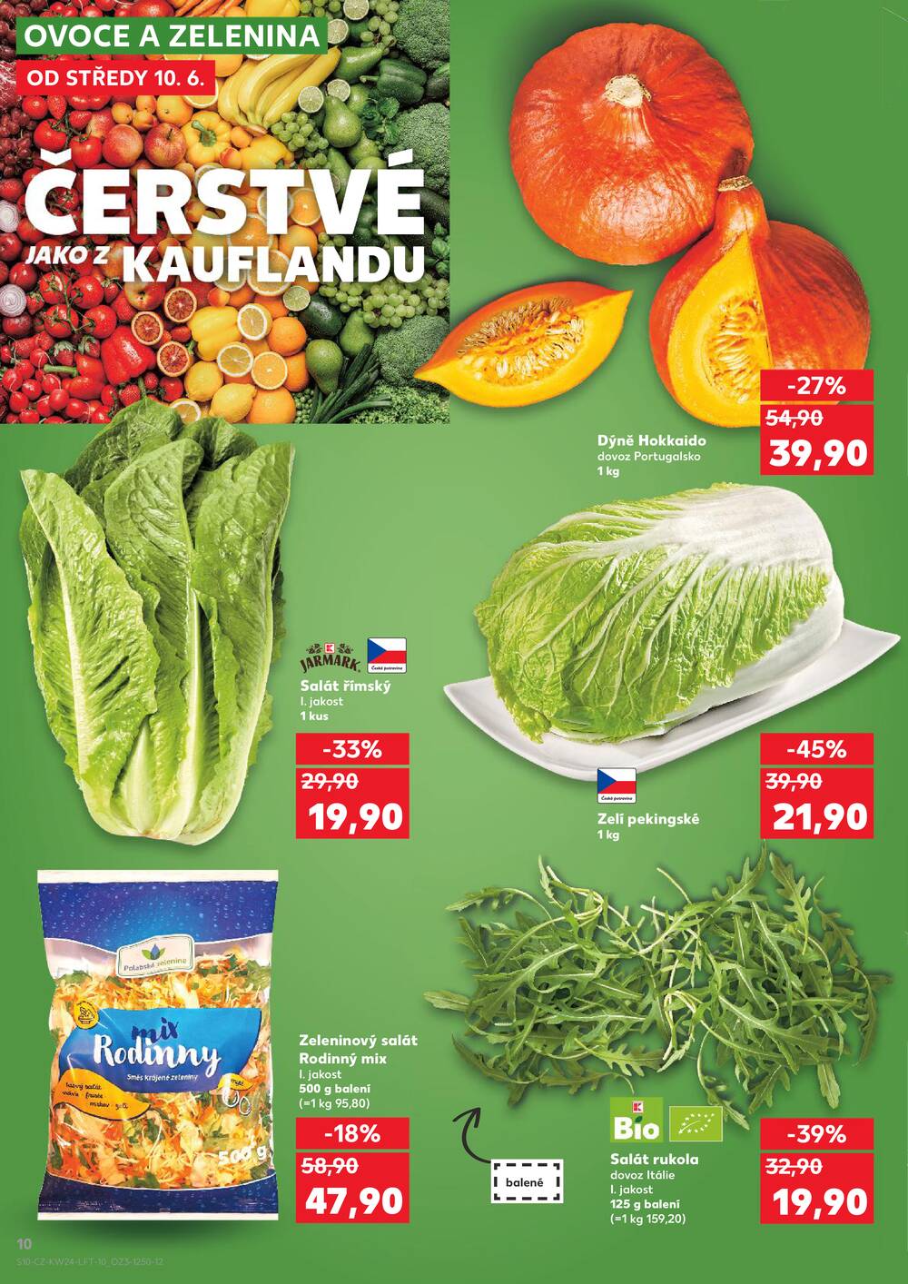 Leták Kaufland - Kaufland 10.6. - 16.6. - Kaufland Humpolec - strana 10 Leták Kaufland - Kaufland 10.6. - 16.6. - Kaufland Humpolec - strana 10