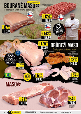 JIP Cash & Carry České Budějovice, Most, Náchod, Polička, Sušice a Svoboda nad Úpou od 10.6. do 16.6.2026