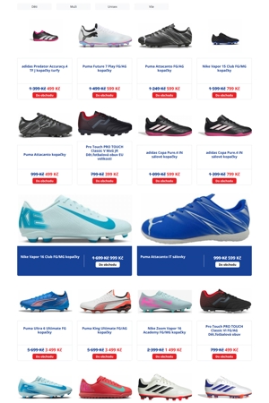 leták Intersport
