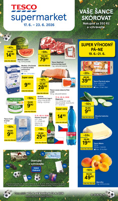 leták Tesco