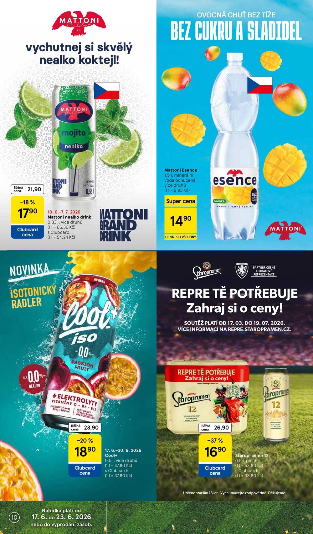 Tesco malé hypermarkety od 17.6. do 23.6.2026