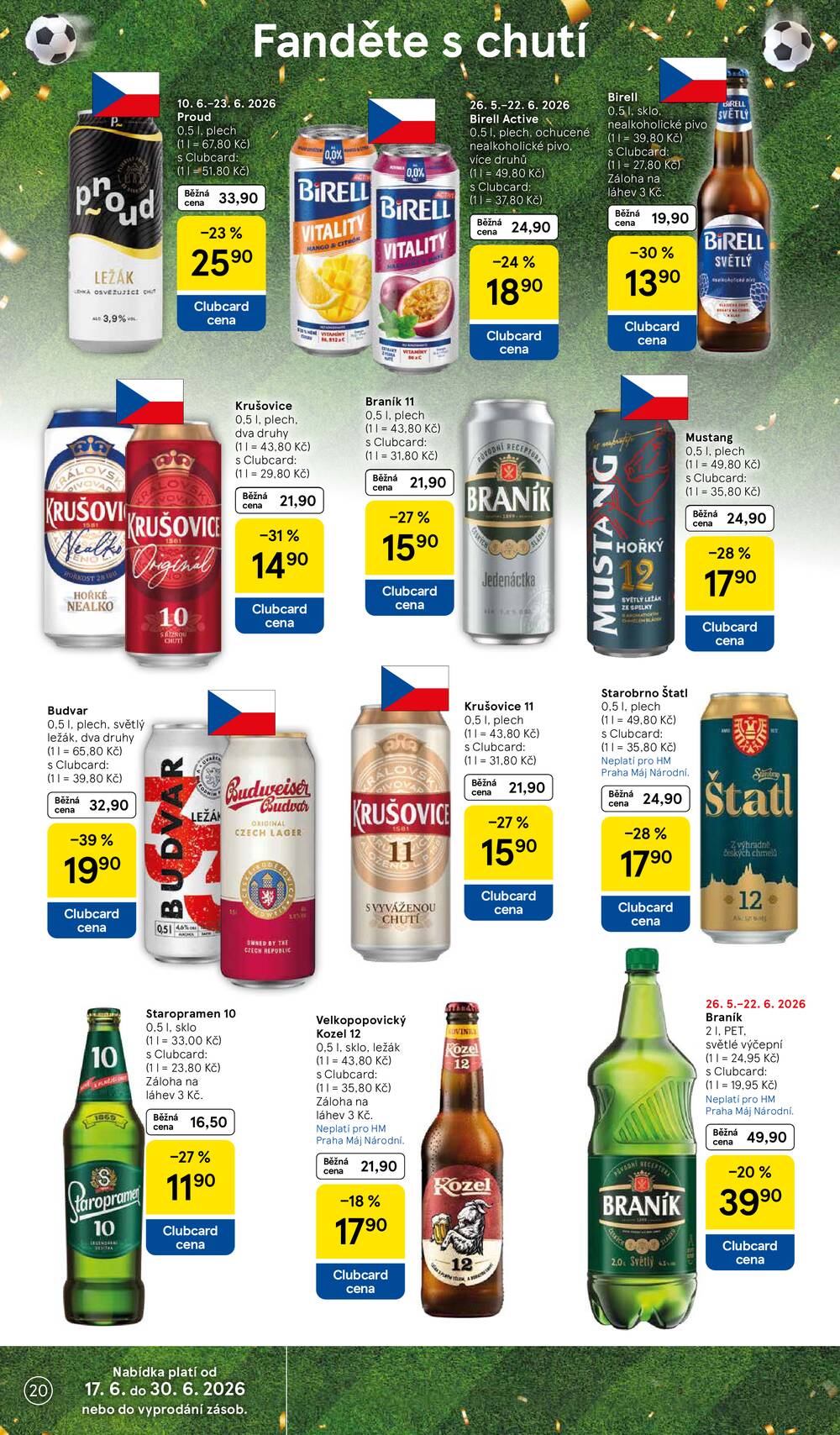 Tesco malé hypermarkety od 17.6. do 23.6.2026