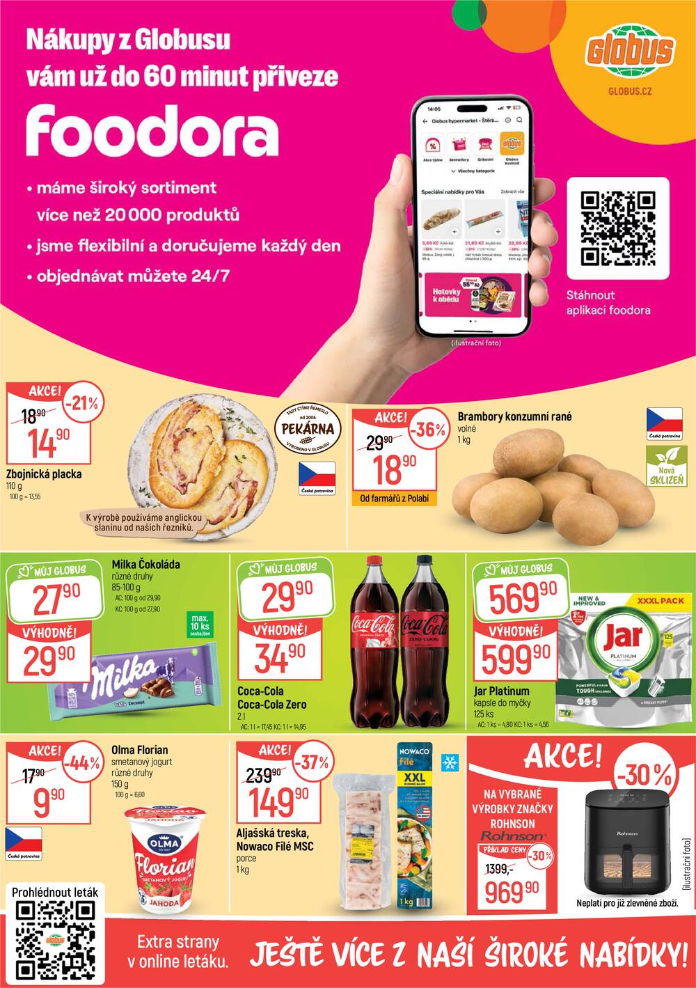 Akční leták Globus 17.6. - 23.6.2026 - Globus Chotíkov u Plzně
