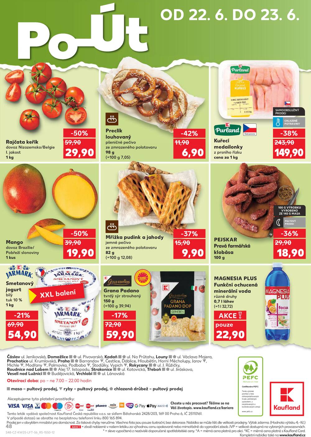 Kaufland 17.6. - 23.6. - Kaufland - Praha 6 (Podbaba)
