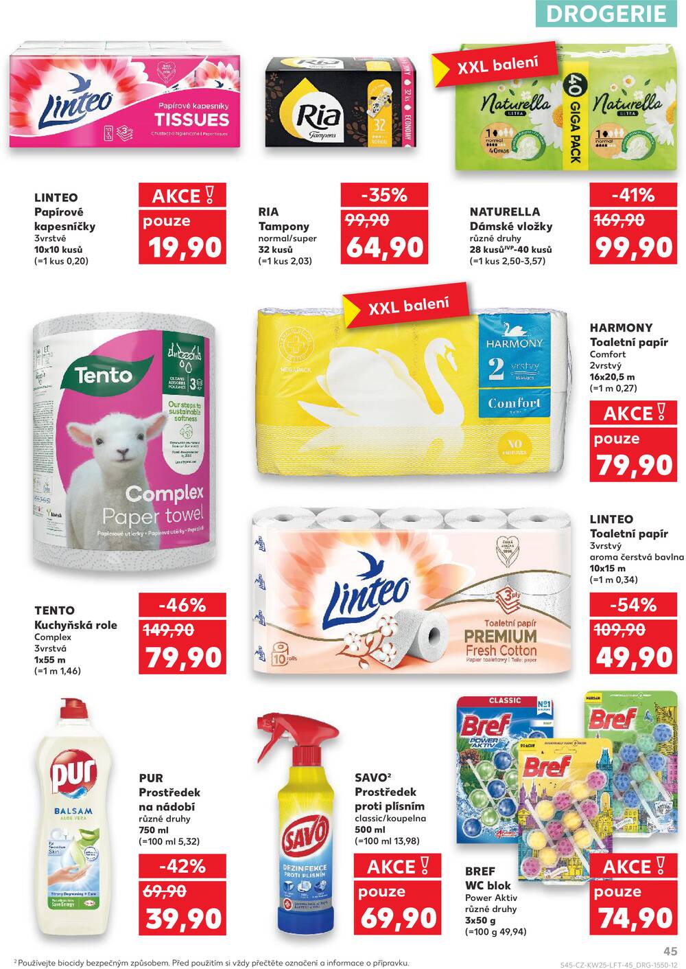 Leták Kaufland - Kaufland 17.6. - 23.6. - Kaufland - Děčín - strana 45 Leták Kaufland - Kaufland 17.6. - 23.6. - Kaufland - Děčín - strana 45