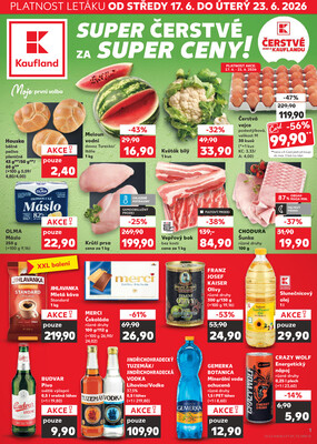 leták Kaufland