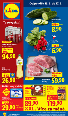 Lidl od 15.6. do 17.6.2026