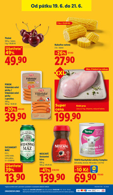 Lidl Čtvrtek od 18.6. do 21.6.2026