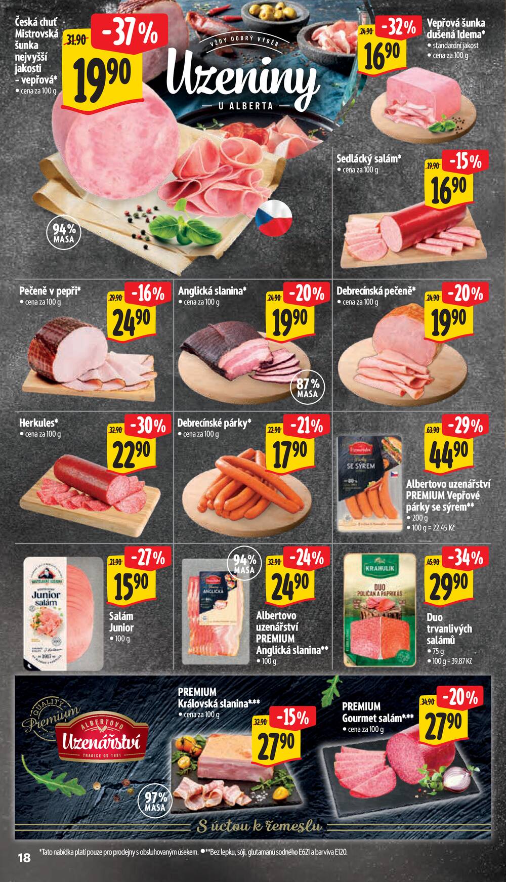 Leták Albert - Albert Supermarket Jihomoravský od 17.6. do 23.6.2026 - strana 28 Leták Albert - Albert Supermarket Jihomoravský od 17.6. do 23.6.2026 - strana 28