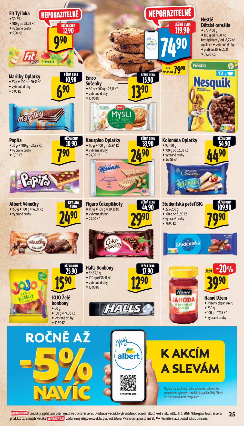 Leták Albert - Albert Supermarket Jihomoravský od 17.6. do 23.6.2026 - strana 35 Leták Albert - Albert Supermarket Jihomoravský od 17.6. do 23.6.2026 - strana 35