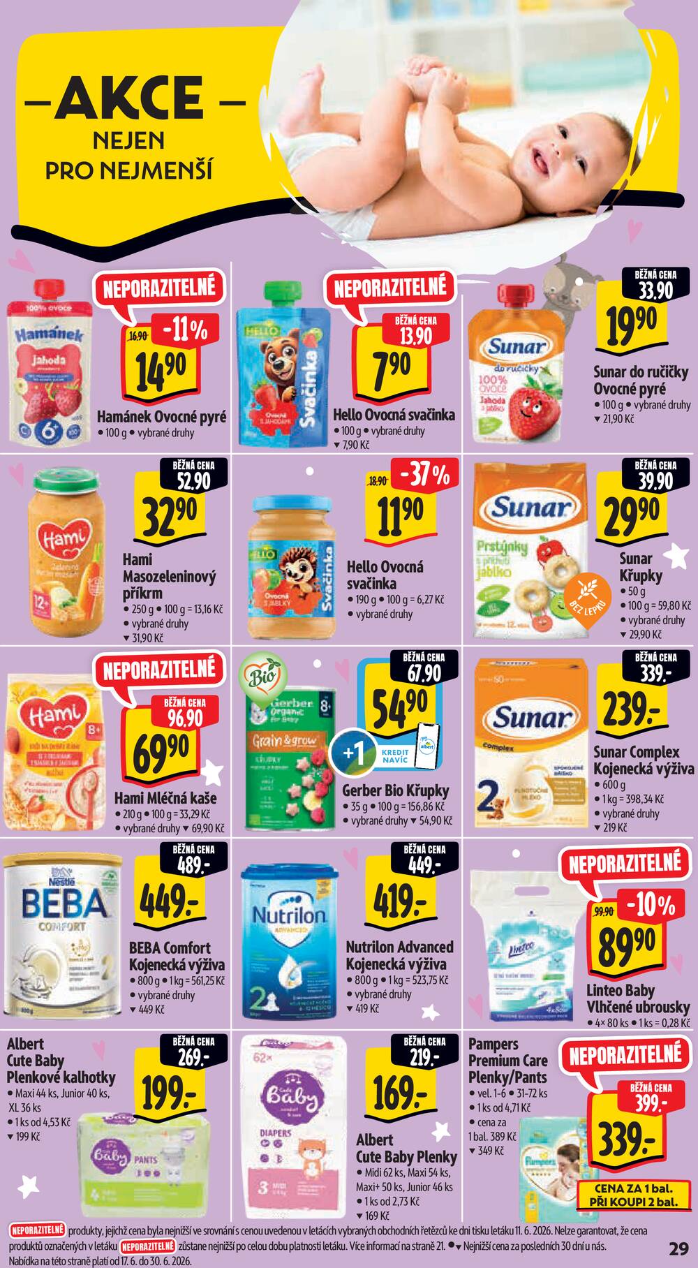 Leták Albert - Albert Supermarket Jihomoravský od 17.6. do 23.6.2026 - strana 39 Leták Albert - Albert Supermarket Jihomoravský od 17.6. do 23.6.2026 - strana 39