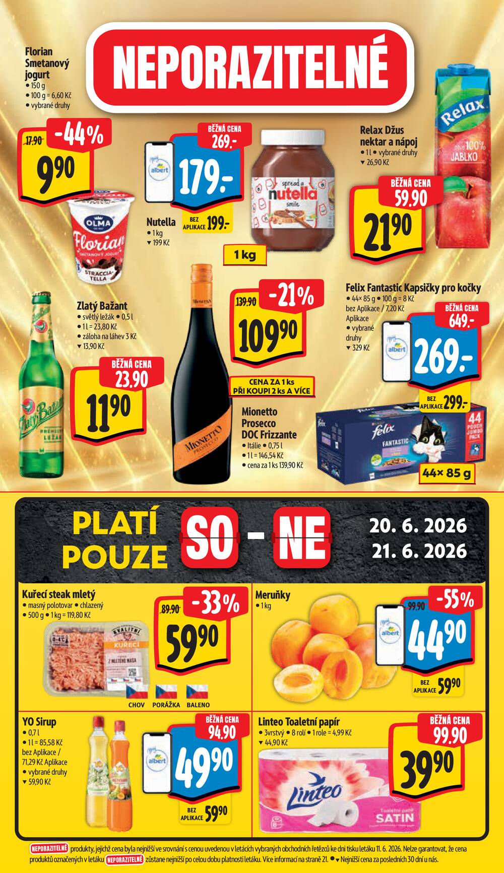 Leták Albert - Albert Supermarket Jihomoravský od 17.6. do 23.6.2026 - strana 48 Leták Albert - Albert Supermarket Jihomoravský od 17.6. do 23.6.2026 - strana 48