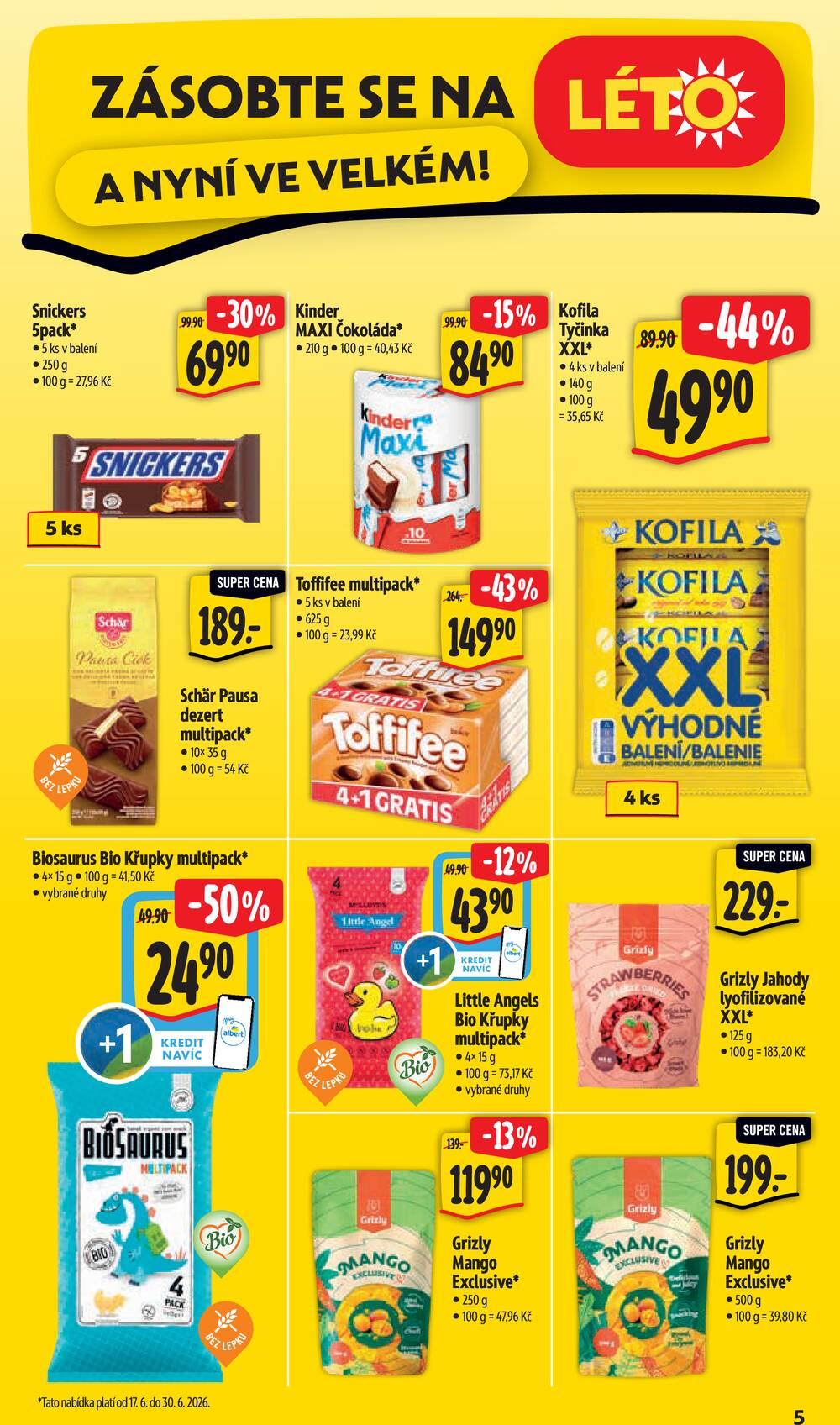 Albert  Hypermarket od 17.6. do 23.6.2026