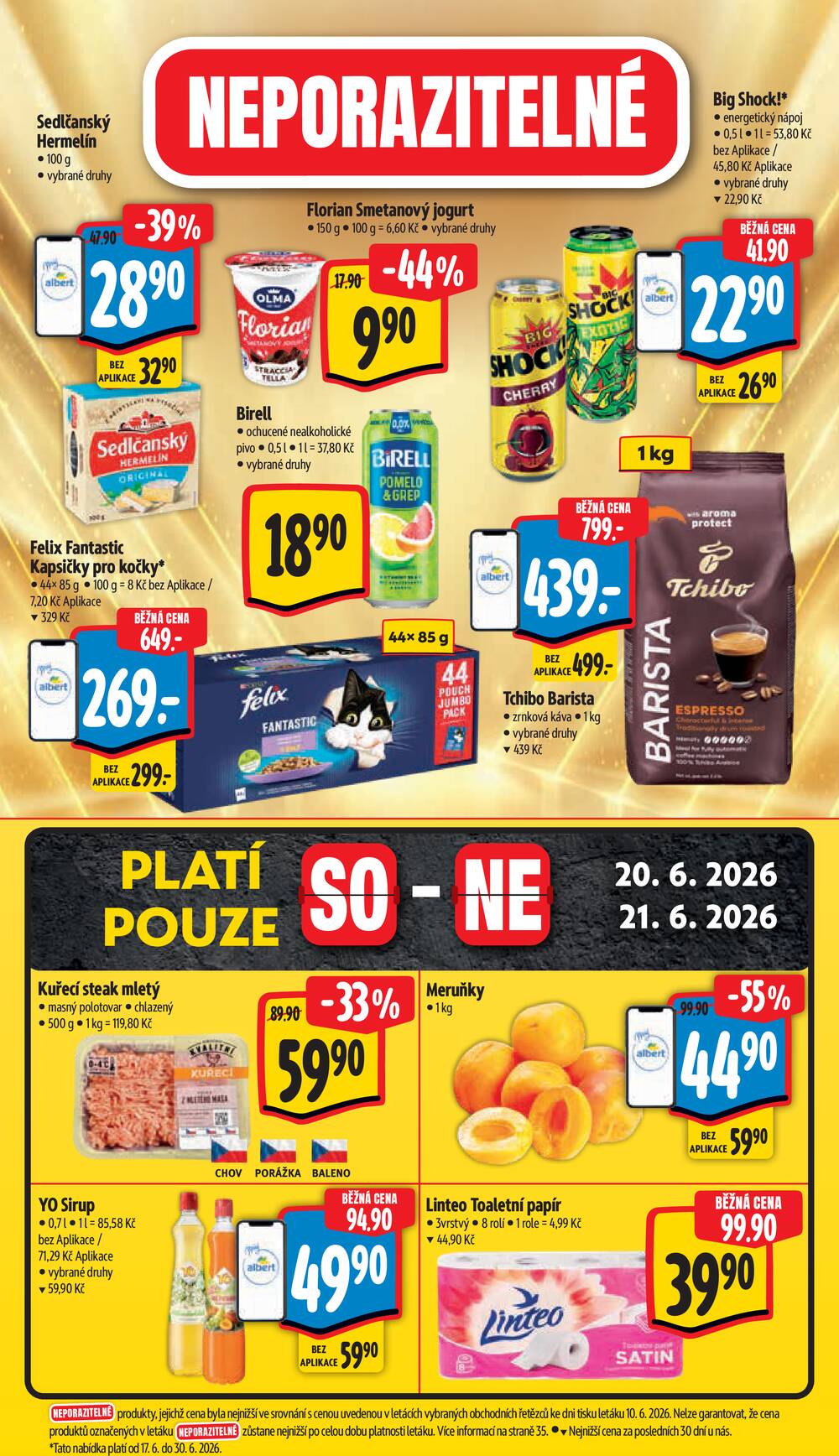 Albert Hypermarket Jihomoravský od 17.6. do 23.6.2026