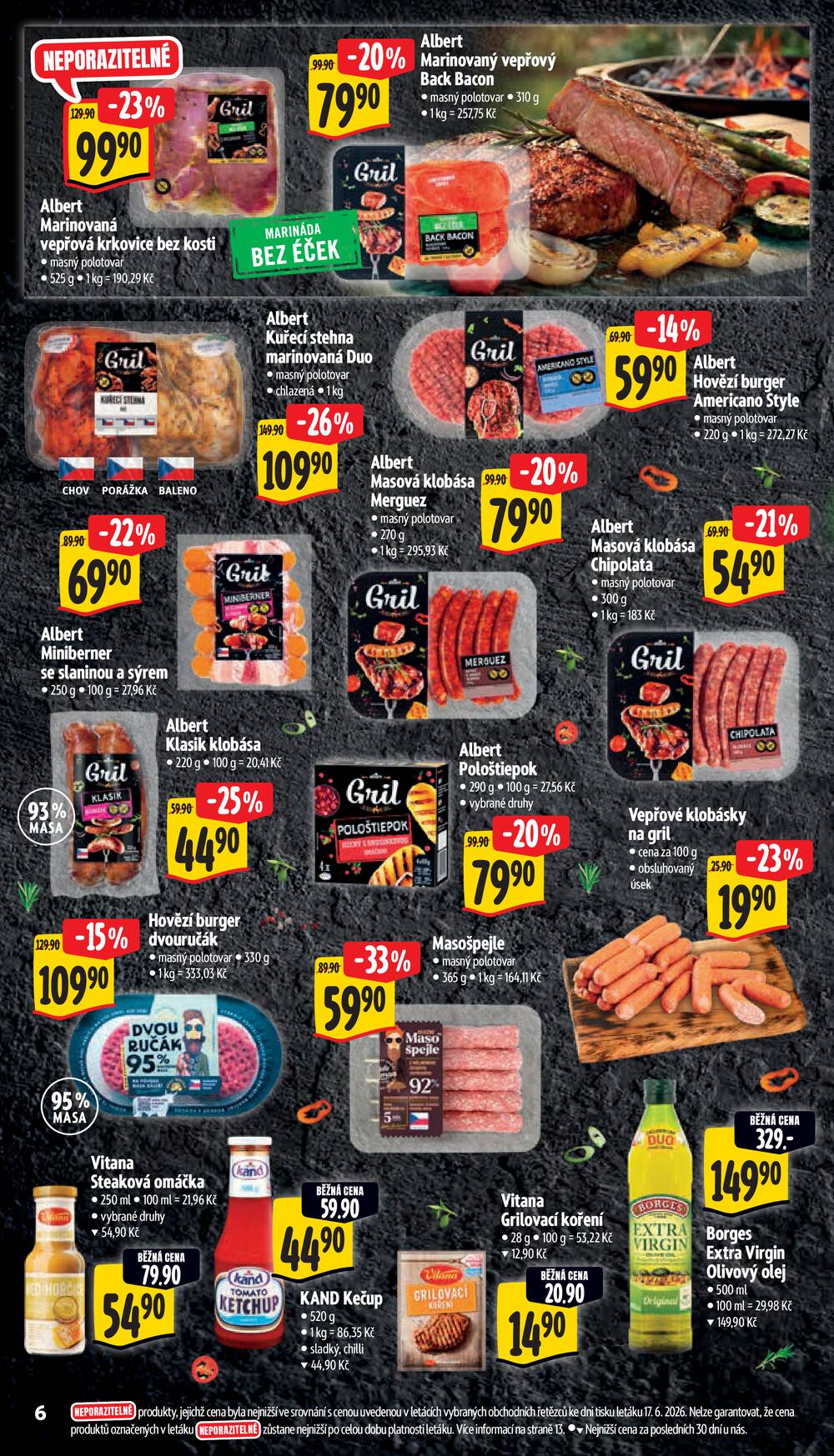 Albert Supermarket Jihomoravský od 24.6. do 30.6.2026