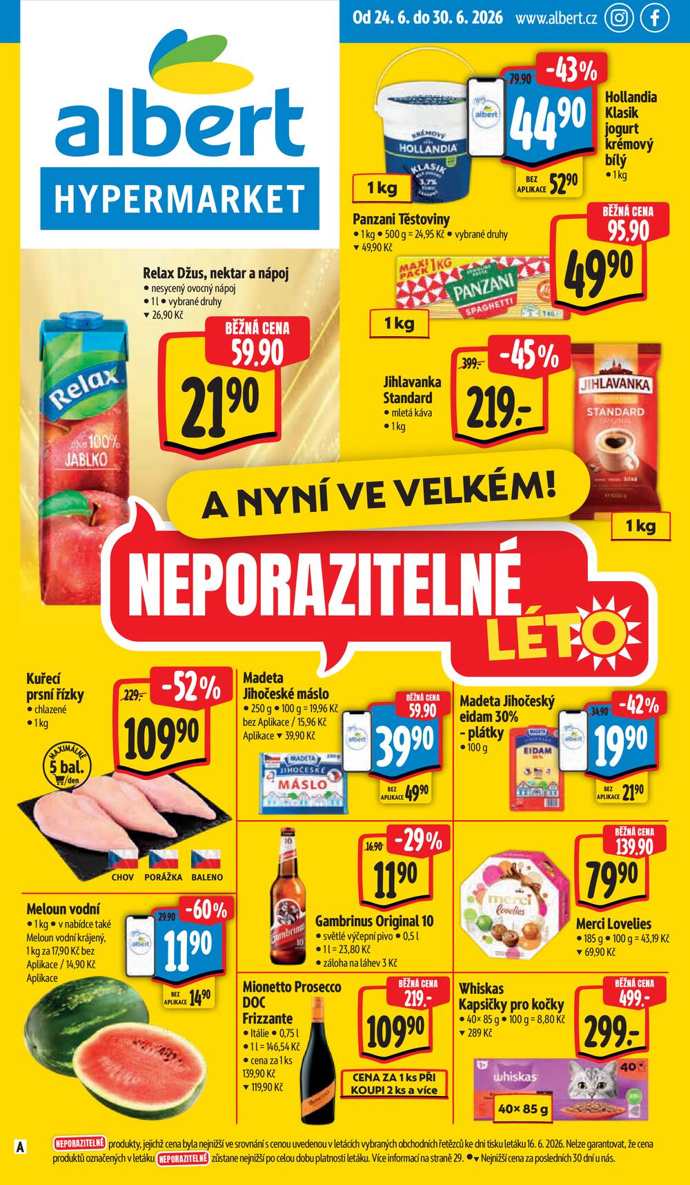 Albert  Hypermarket od 24.6. do 30.6.2026