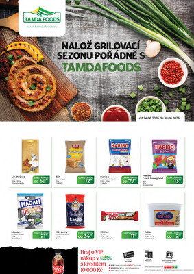 leták Tamda Foods