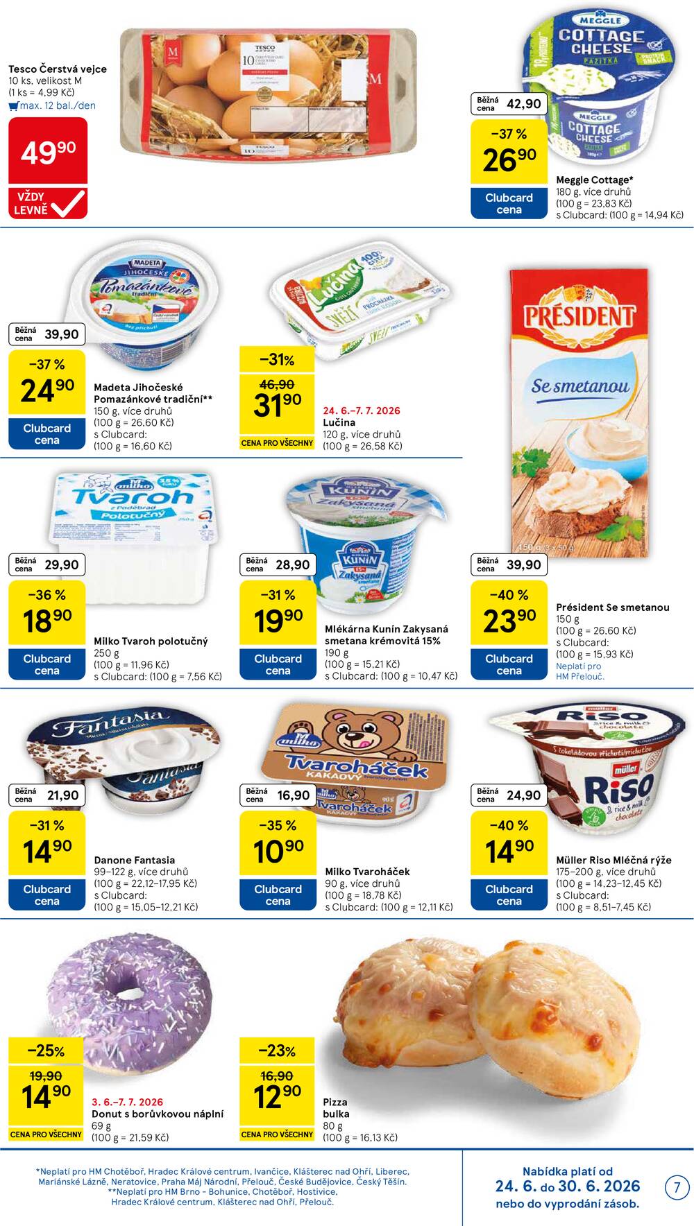 Tesco malé hypermarkety od 24.6. do 30.6.2026