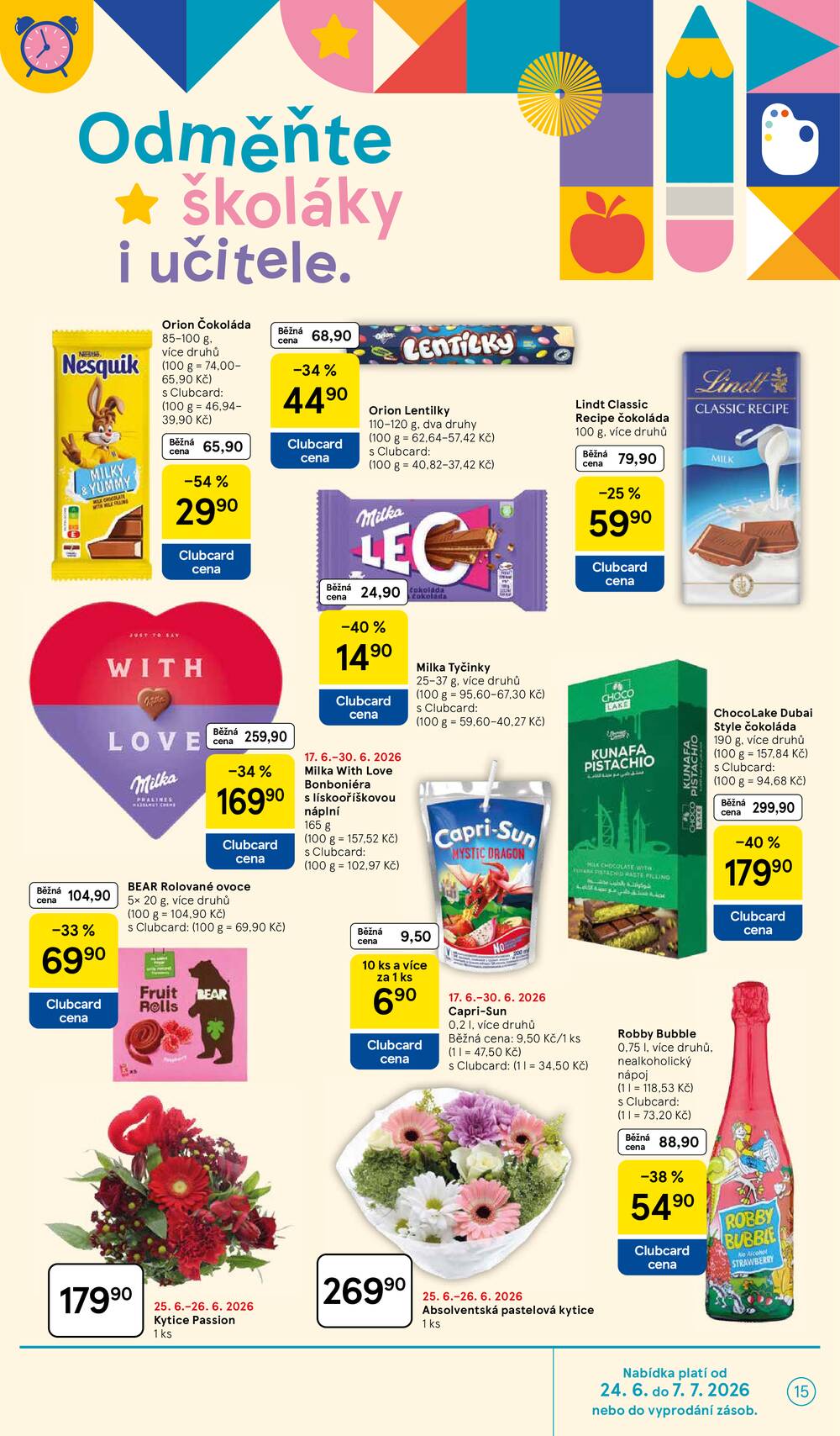 Tesco malé hypermarkety od 24.6. do 30.6.2026