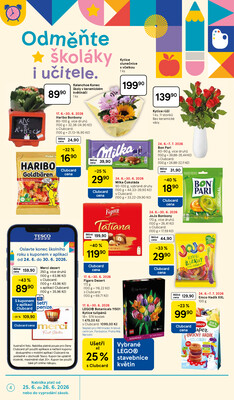Tesco malé hypermarkety od 24.6. do 30.6.2026