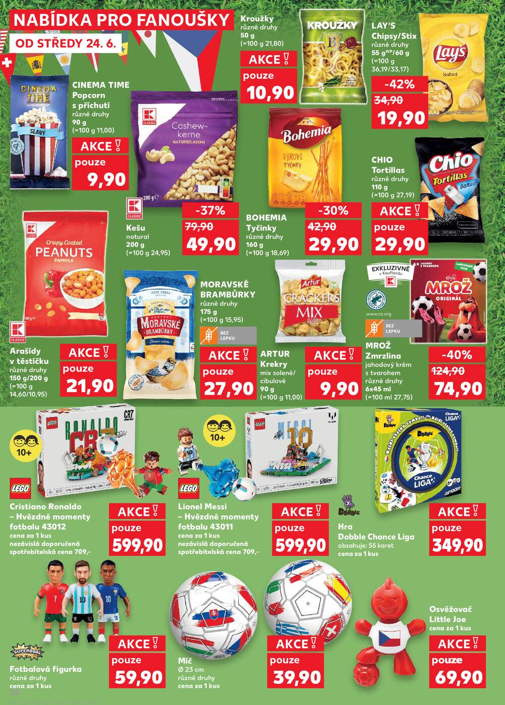 Kaufland 24.6. - 30.6. - Kaufland - Praha 6 (Podbaba)