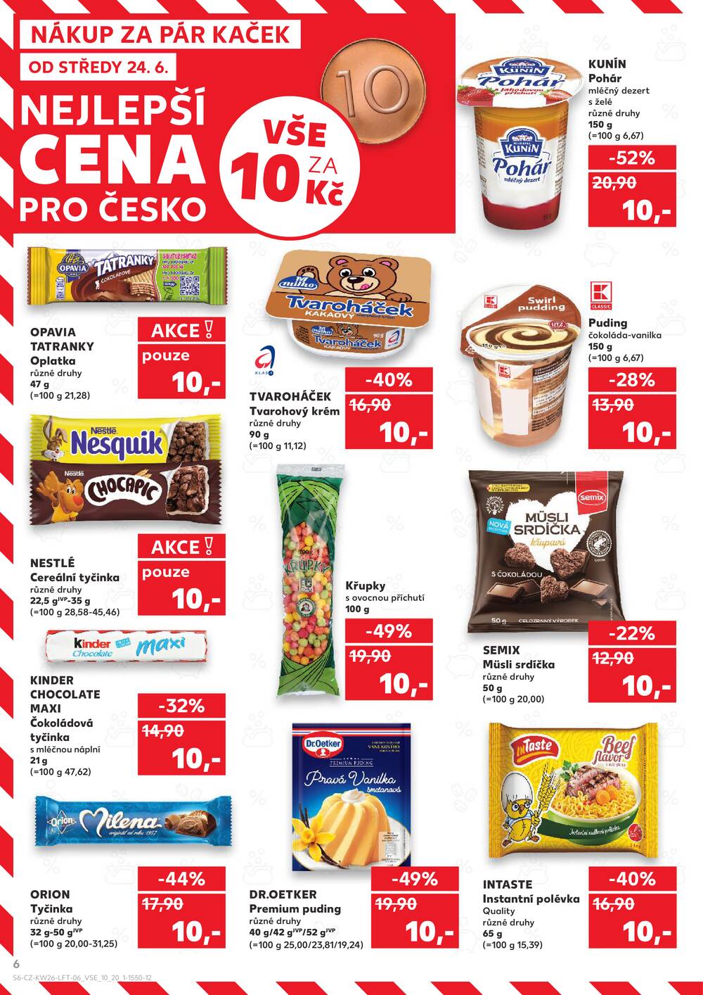 Kaufland 24.6. - 30.6. - Kaufland - Strakonice