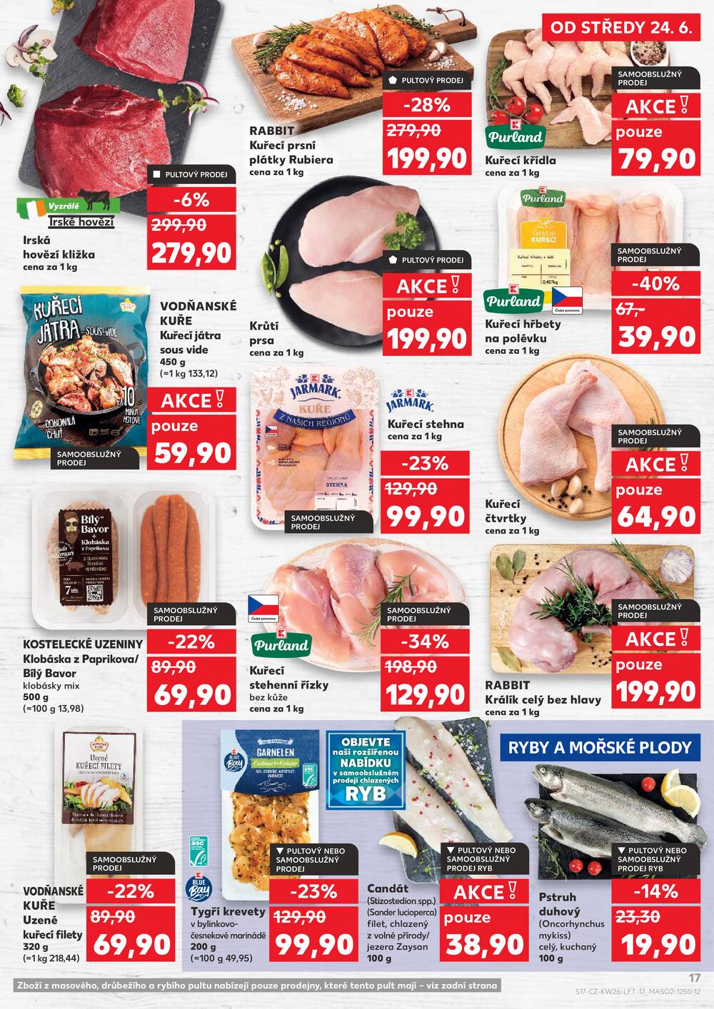 Leták Kaufland - Kaufland 24.6. - 30.6. - Kaufland - Náchod - strana 17