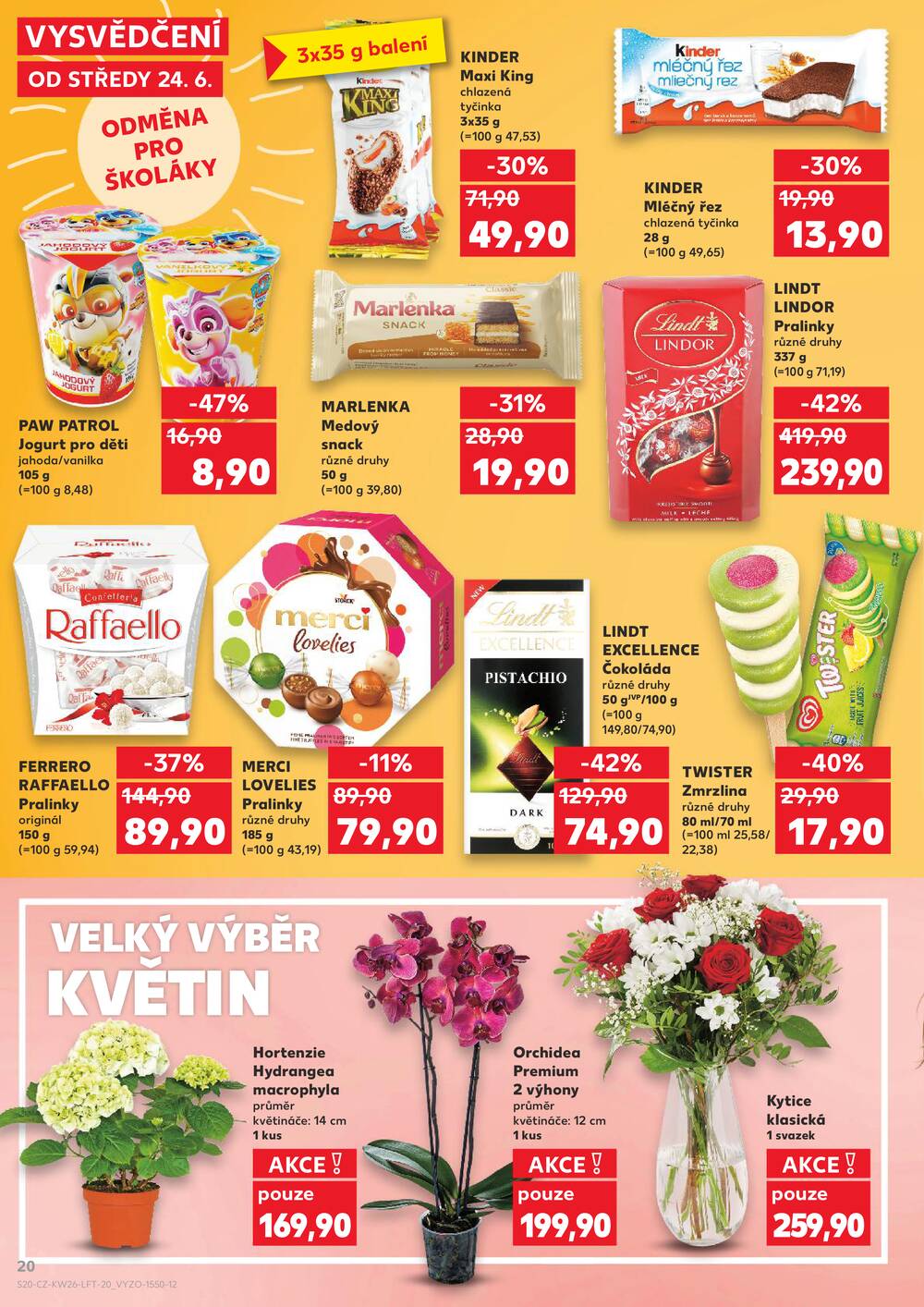 Kaufland 24.6. - 30.6. - Kaufland - Děčín