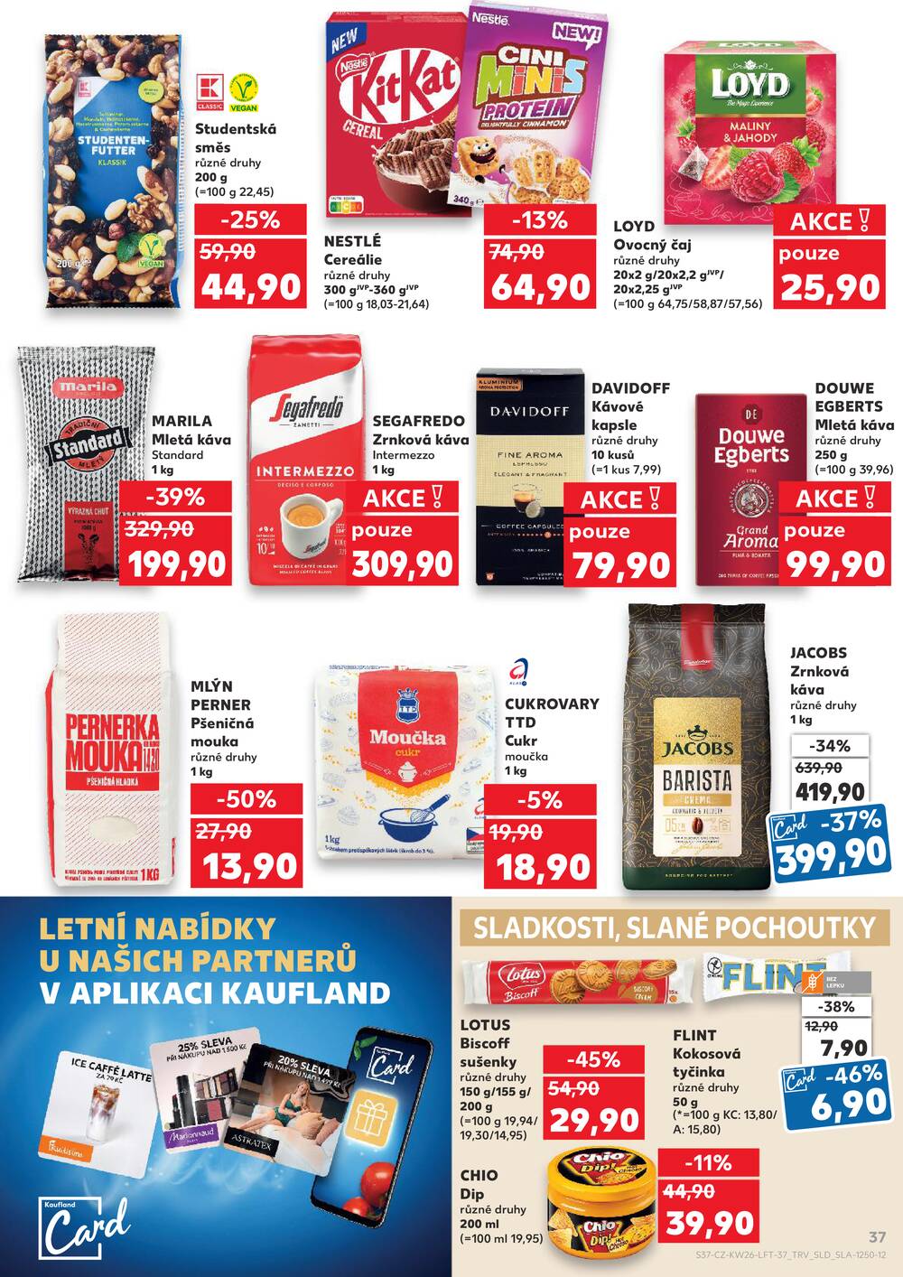 Leták Kaufland - Kaufland 24.6. - 30.6. - Kaufland - Děčín - strana 37 Leták Kaufland - Kaufland 24.6. - 30.6. - Kaufland - Děčín - strana 37