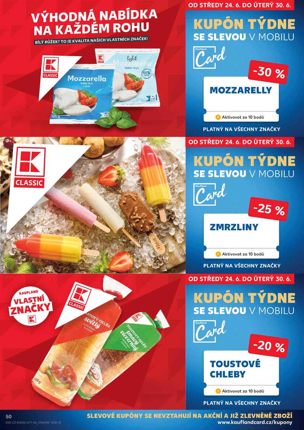Kaufland 24.6. - 30.6. - Kaufland - Děčín