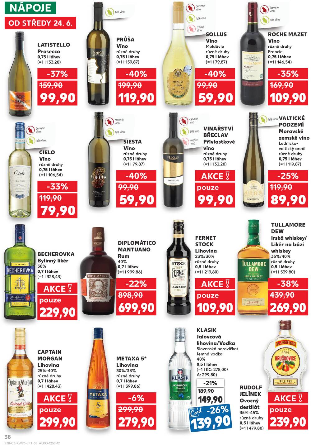 Kaufland 24.6. - 30.6. - Kaufland - Beroun