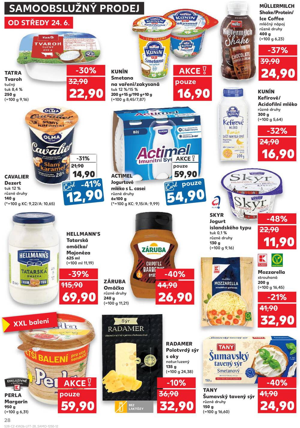 Kaufland 24.6. - 30.6. - Kaufland - Lovosice (Siřejovická)