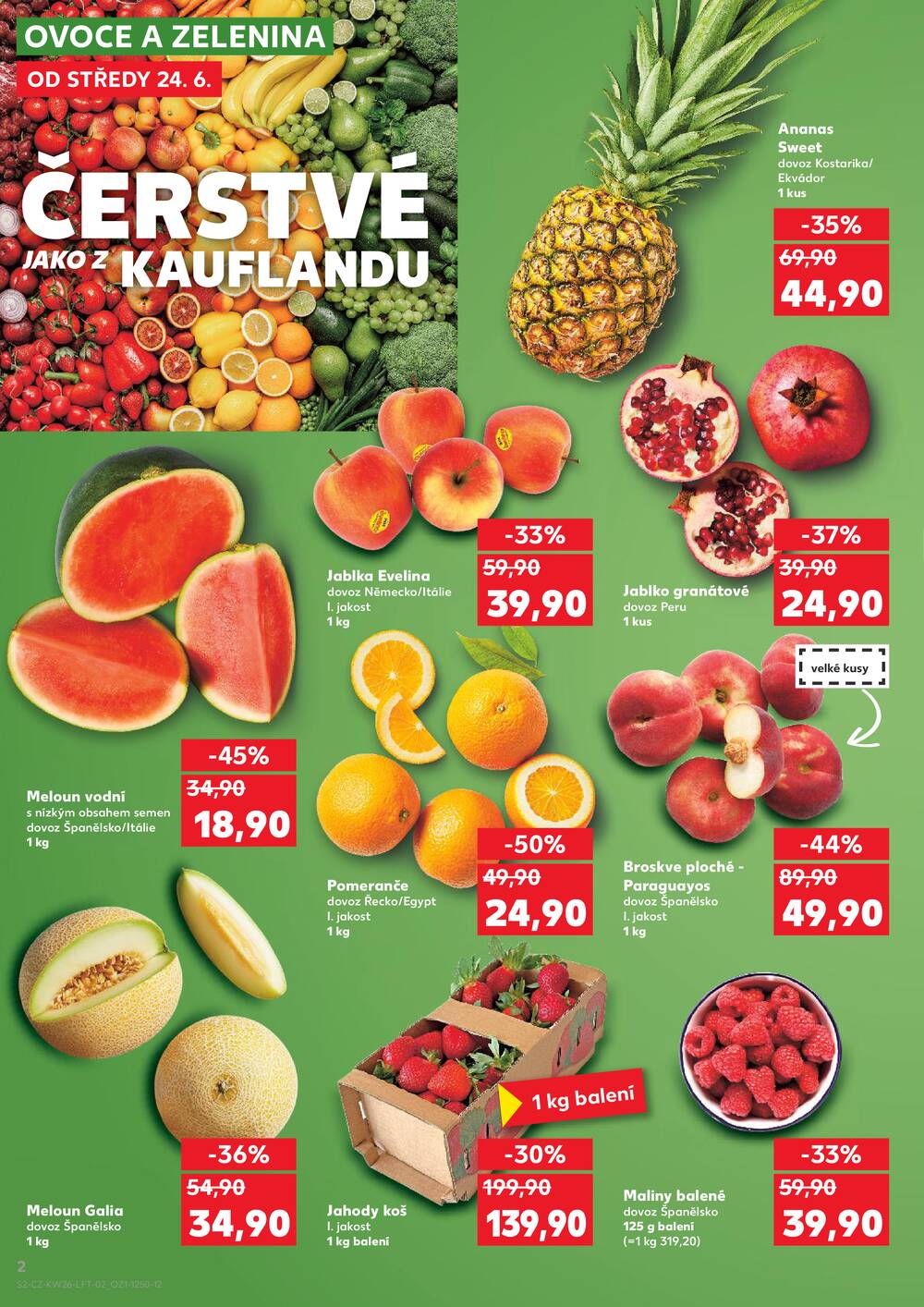 Kaufland 24.6. - 30.6. - Kaufland - Pelhřimov