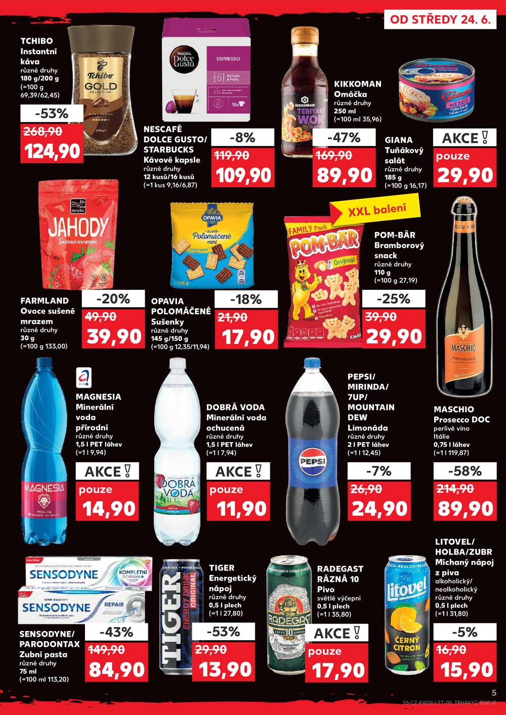 Kaufland 24.6. - 30.6. - Kaufland - Pelhřimov
