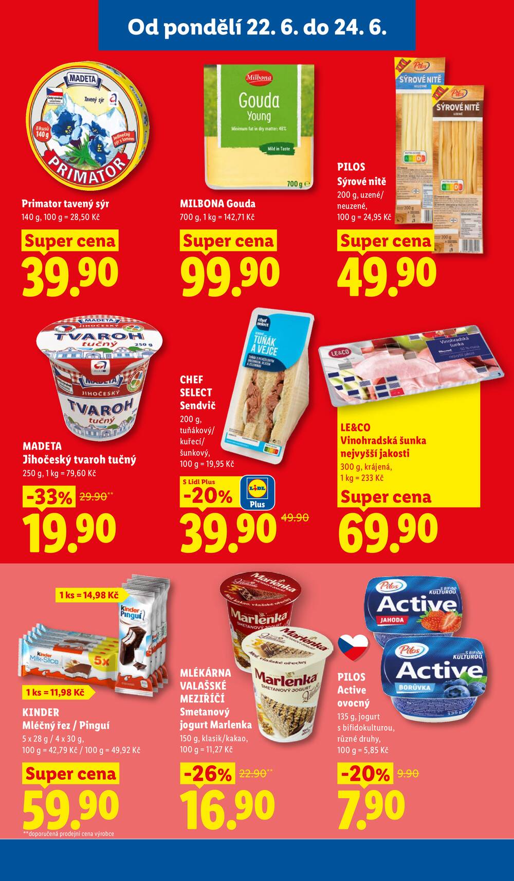 Lidl od 22.6. do 24.6.2026