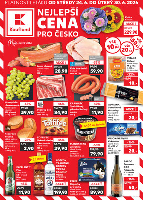 Kaufland 24.6. - 30.6. - Kaufland - Kyjov