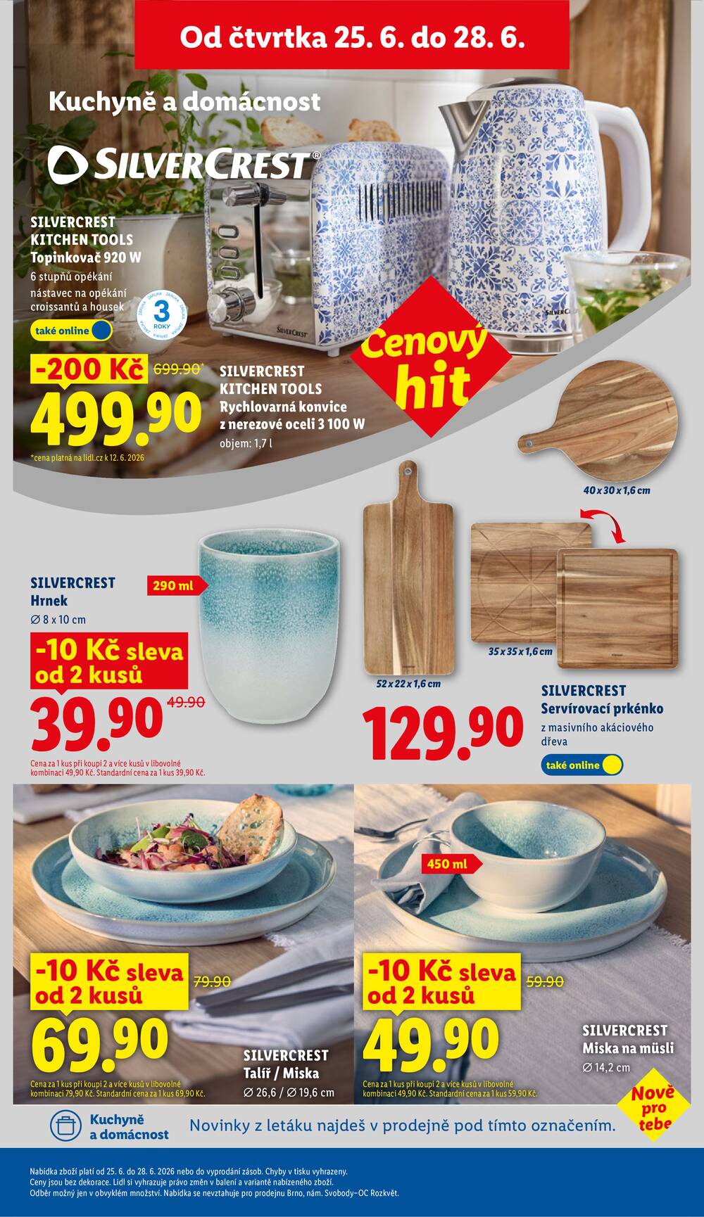Lidl Čtvrtek od 25.6. do 28.6.2026