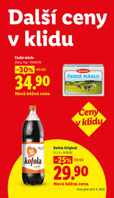 Lidl Čtvrtek od 25.6. do 28.6.2026